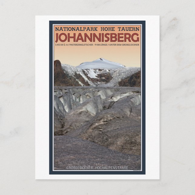 Carte Postale Hohe Tauern - Johannisberg (Devant)