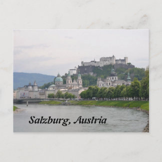 Carte Postale Hohensalzburg Castle, Salzburg, Austria Post Card