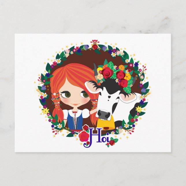 Carte Postale Hoi : (Devant)