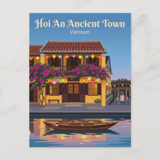 Carte Postale Hoi An ville antique Vietnam