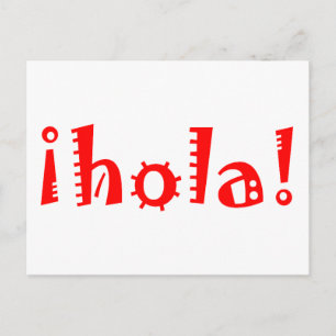 Carte Postale Hola