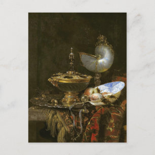 Carte Postale Holbein Bowl, Nautilus Cup, Goblet & Fruit Dish