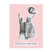 Hold your head high - The statue of Liberty