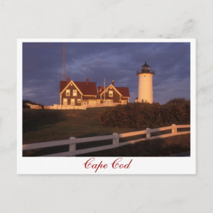 Carte Postale Hole Woods du phare de Cape Cod Nobska