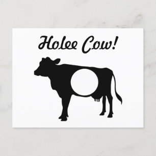 Carte postale Holee Cow