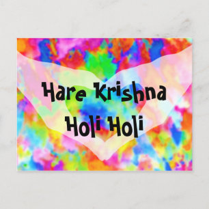 Carte Postale HOLI Festival des couleurs + vos idées