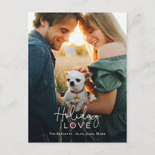 Carte postale Holiday Love Holiday Card