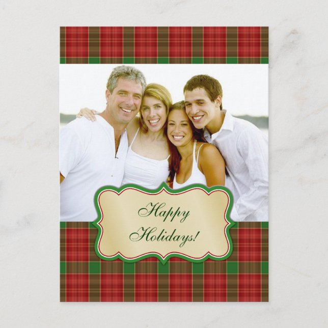 Carte postale Holiday Photo (Devant)
