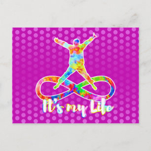 Carte Postale holiES - Lemniscate - C'est ma personne de vie