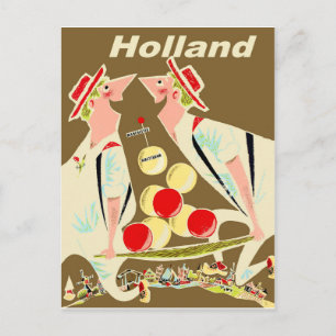 Carte Postale Holland, drôle vintage