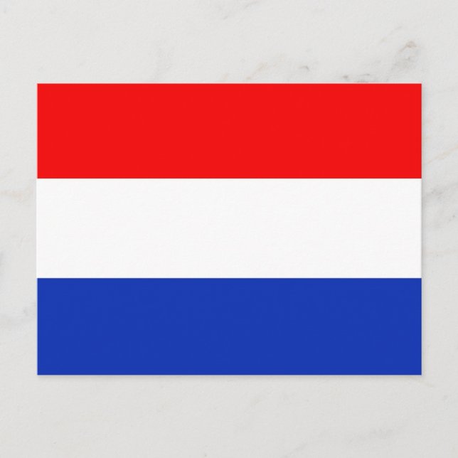 Carte Postale Holland Flag (Devant)