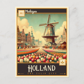 Carte Postale Holland, Michigan | VINTAGE