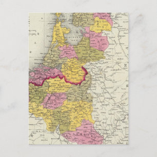 Carte Postale Hollande Et Belgique