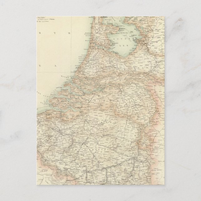 Carte Postale Hollande et Belgique 3 (Devant)