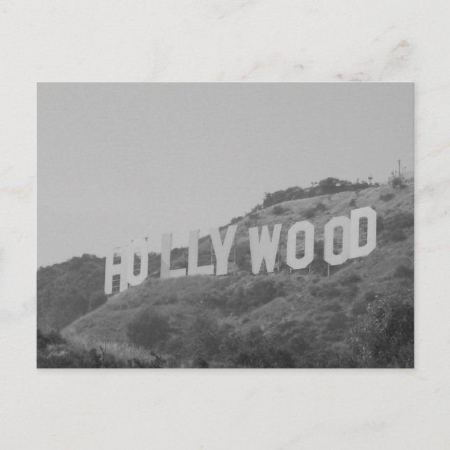 Carte postale Hollywood (Devant)