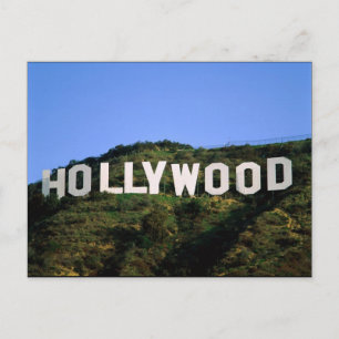 CARTE POSTALE HOLLYWOOD-