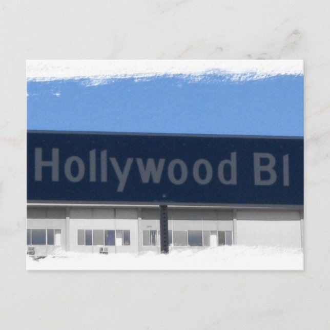 Carte Postale Hollywood Blvd (Devant)