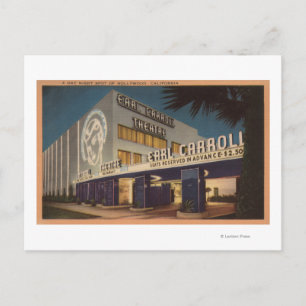 Carte Postale Hollywood, CA - "Un spot nocturne gay"