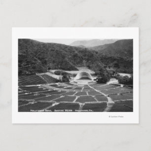 Carte Postale Hollywood, Californie Hollywood Bowl View