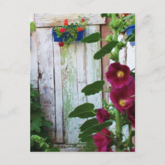 Carte Postale Hollywood et Fleurs