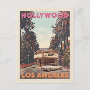 Carte Postale Hollywood Los Angeles