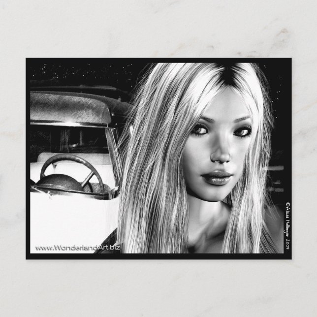 Carte Postale Hollywood Nights (Devant)