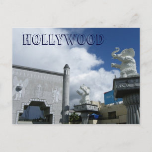Carte postale hollywoodienne !