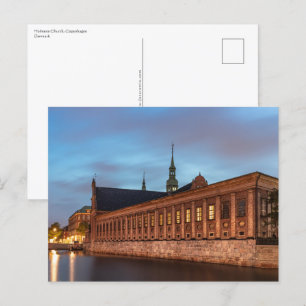 Carte Postale Holmens Church Copenhagen Danemark