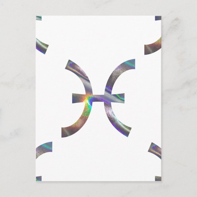 Carte Postale hologramme (Devant)