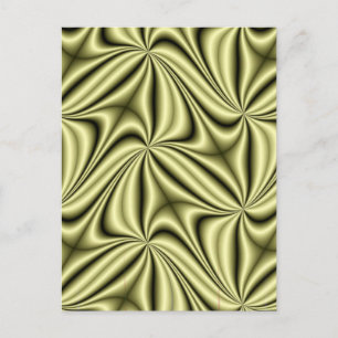 Carte Postale Hologramme de ruée vers l'or fragile