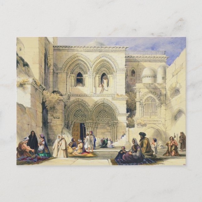 Carte Postale Holy Sepulchre, à Jérusalem (Devant)