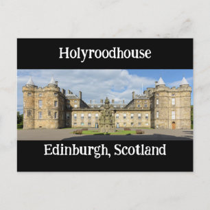 Carte Postale Holyroodhouse, Édimbourg, Écosse