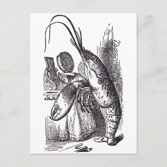 Carte Postale Homard (Devant)