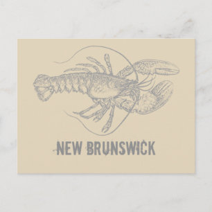 Carte Postale Homard du Nouveau-Brunswick