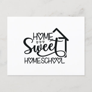 Carte Postale Home Sweet Homeschool