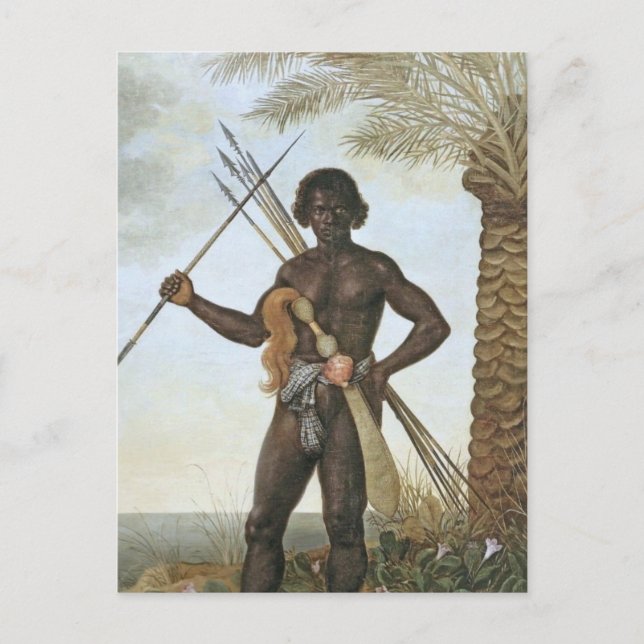 Carte Postale Homem africano (Africain) par Albert Eckhout (Devant)