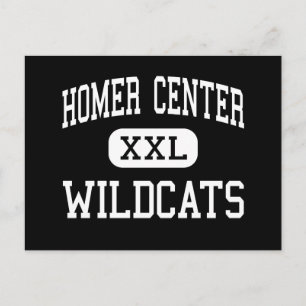 Carte Postale Homer Centre - Wildcats - High - Homer City