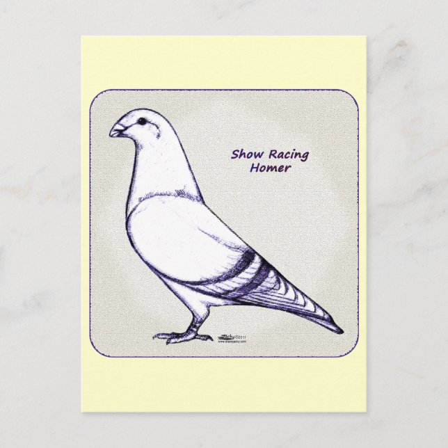 Carte Postale Homer Design (Devant)