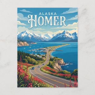 Carte Postale Homer États-Unis