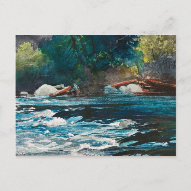 Carte Postale Homer - Les Rapids, Hudson River, Adirondacks (Devant)