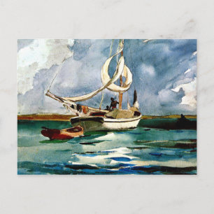 Carte Postale Homer - Sloop, Bermudes