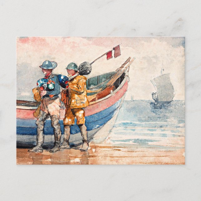 Carte Postale Homer - The Return, fine art, (Devant)