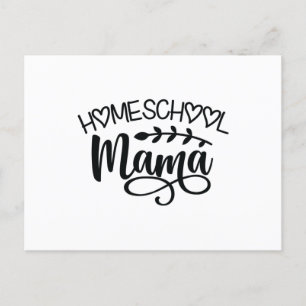 Carte Postale Homeschool Mama