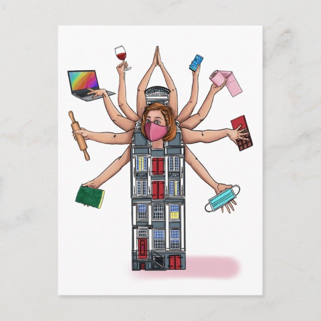 Carte Postale "Homestasking" (Devant)