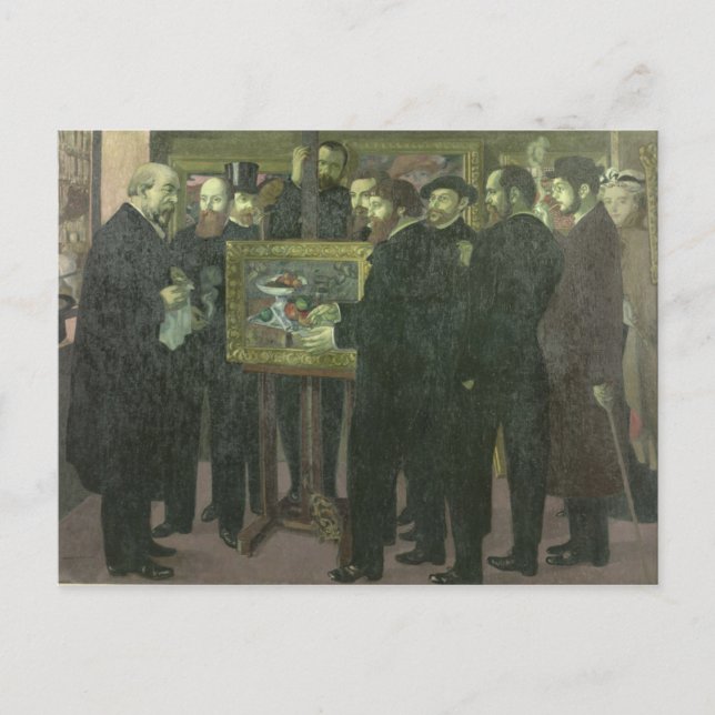 Carte Postale Hommage à Cezanne, 1900 (Devant)