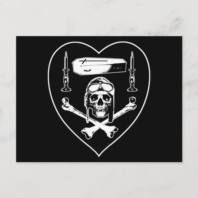 Carte Postale Hommage à Nungesser (Devant)