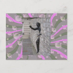 Carte postale Homme à Paris
