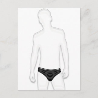 Carte Postale Homme en sous-vêtements