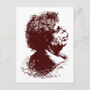 Carte Postale homme grotesque