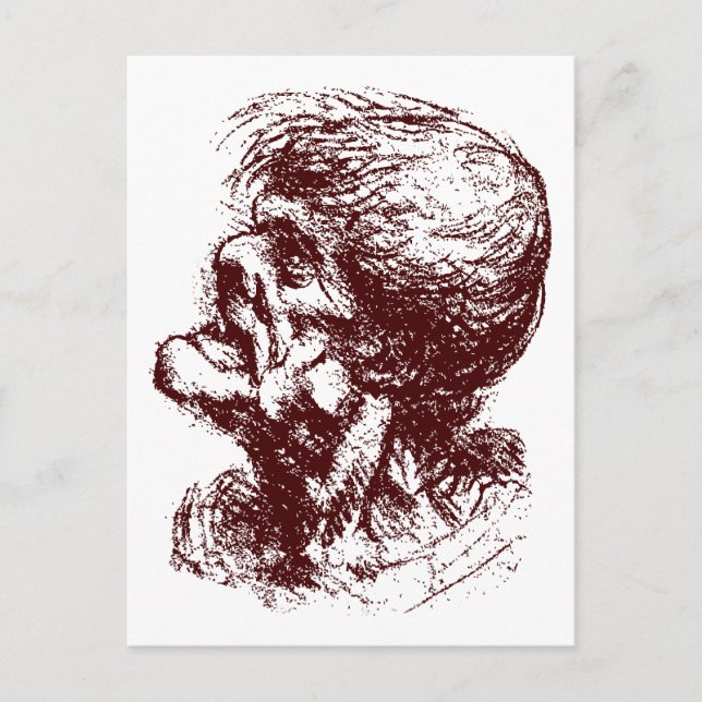 Carte Postale homme grotesque 2 (Devant)